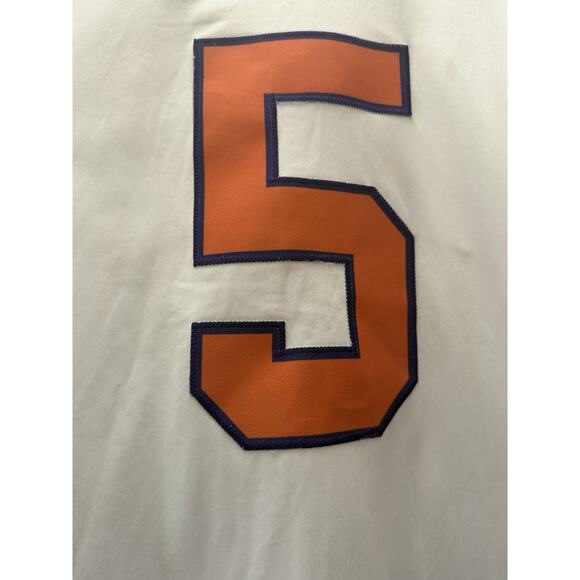 Nike Team Clemson Tigers #5 Uiagalelei Jersey XL White ACC Patch Fair Condition - Picture 3 of 15